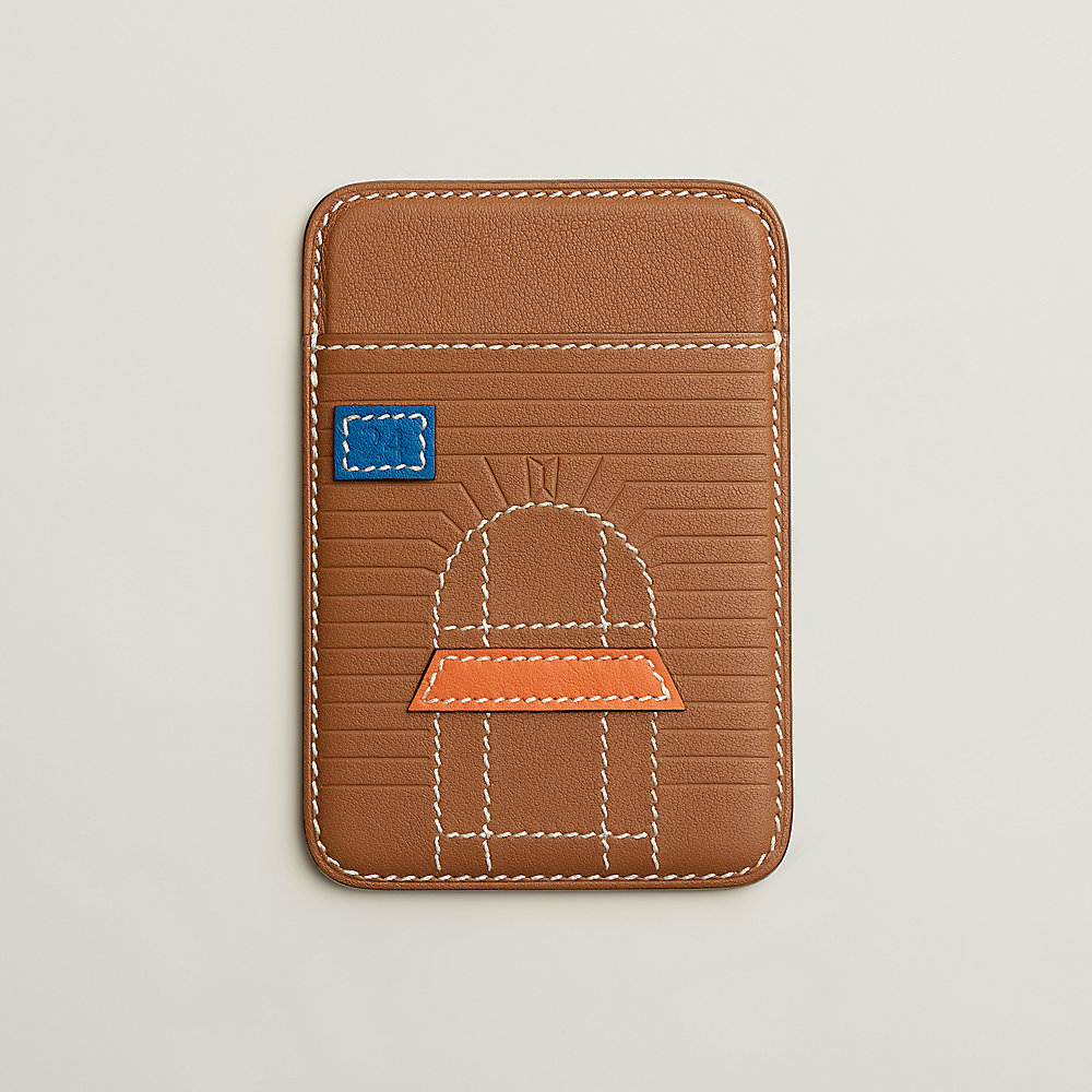 ＼＼関税、送料無料／／ Hermes Dogon Card Holder/ Gold HERMES Togo Dogon Card Case Key Holder Gold 184250